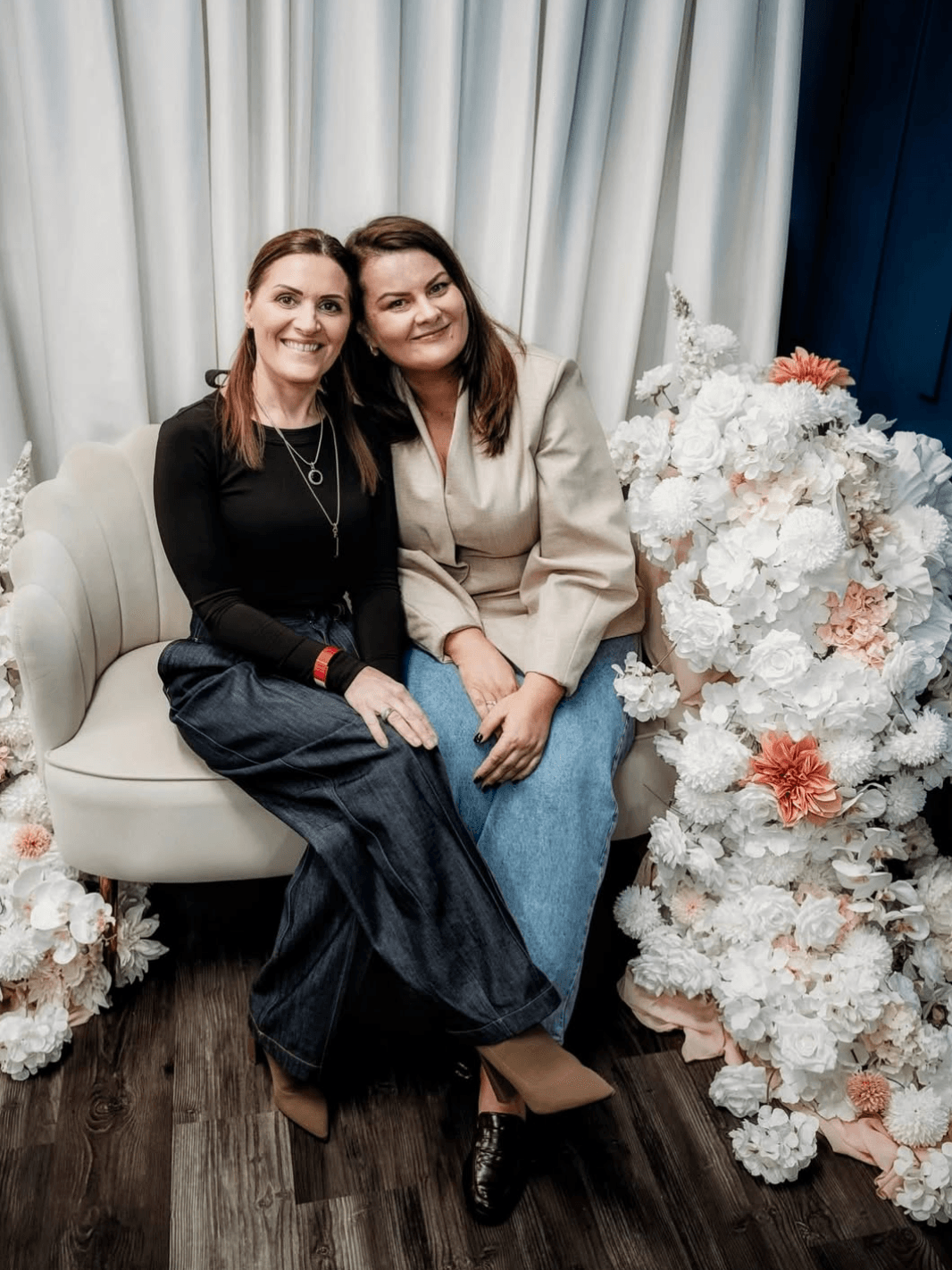 Marta and Martyna, founders of M&M Event Decor